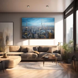 The painting “Urban Landscape”