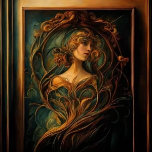 “The girl among the branches”